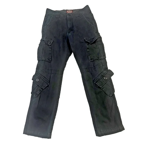 Matchstick Cargo Pants Men’s 30x27.5 Black Cotton Utility Tactical - Picture 1 of 10
